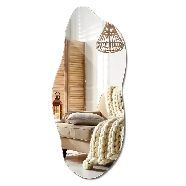 Specchio forma organica accessorio d'effetto