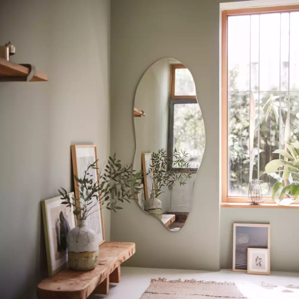 Specchio forma organica accessorio d'effetto