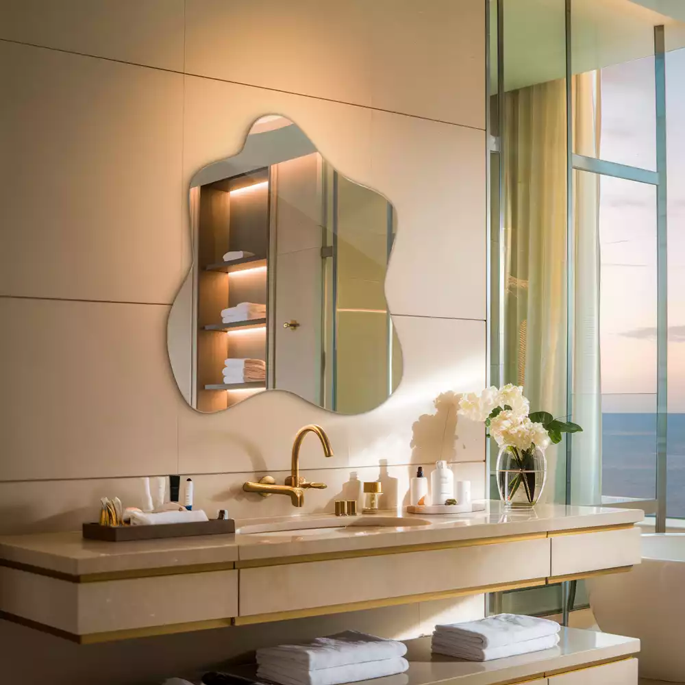 Specchio irregolare macchia