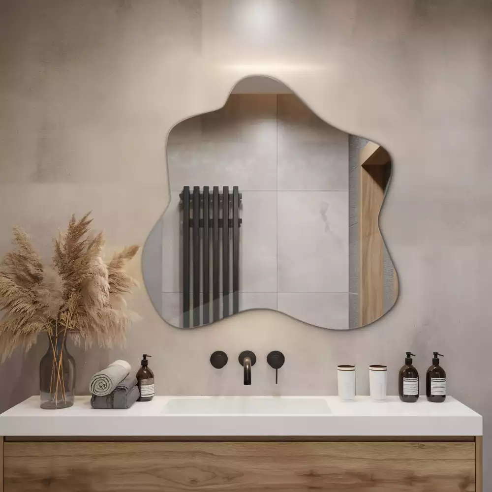 Specchio irregolare macchia