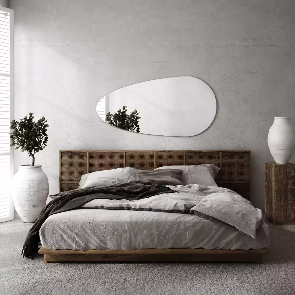 Specchio a goccia da parete