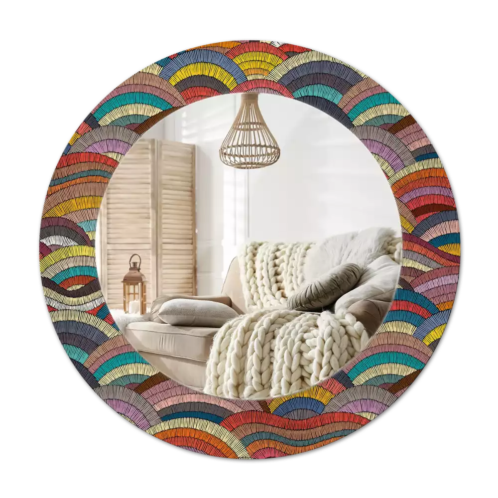 Specchio circolare decoro Ornamento