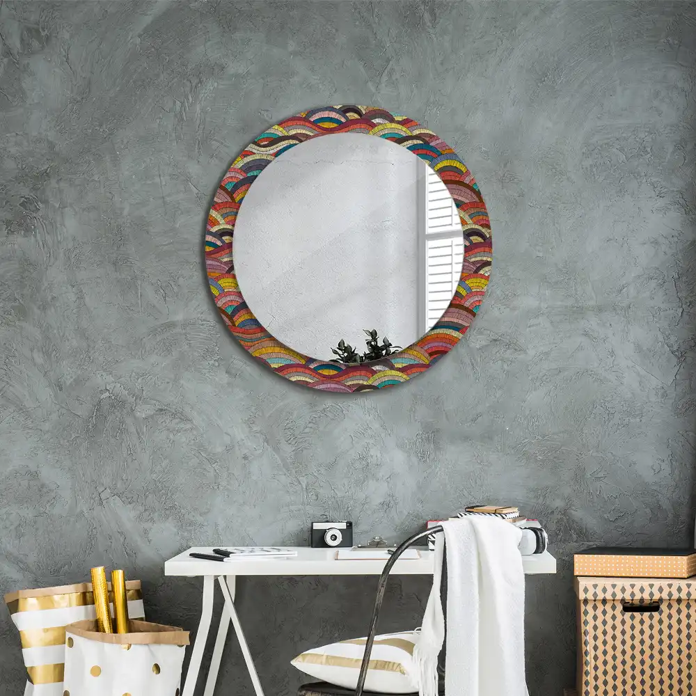 Specchio circolare decoro Ornamento