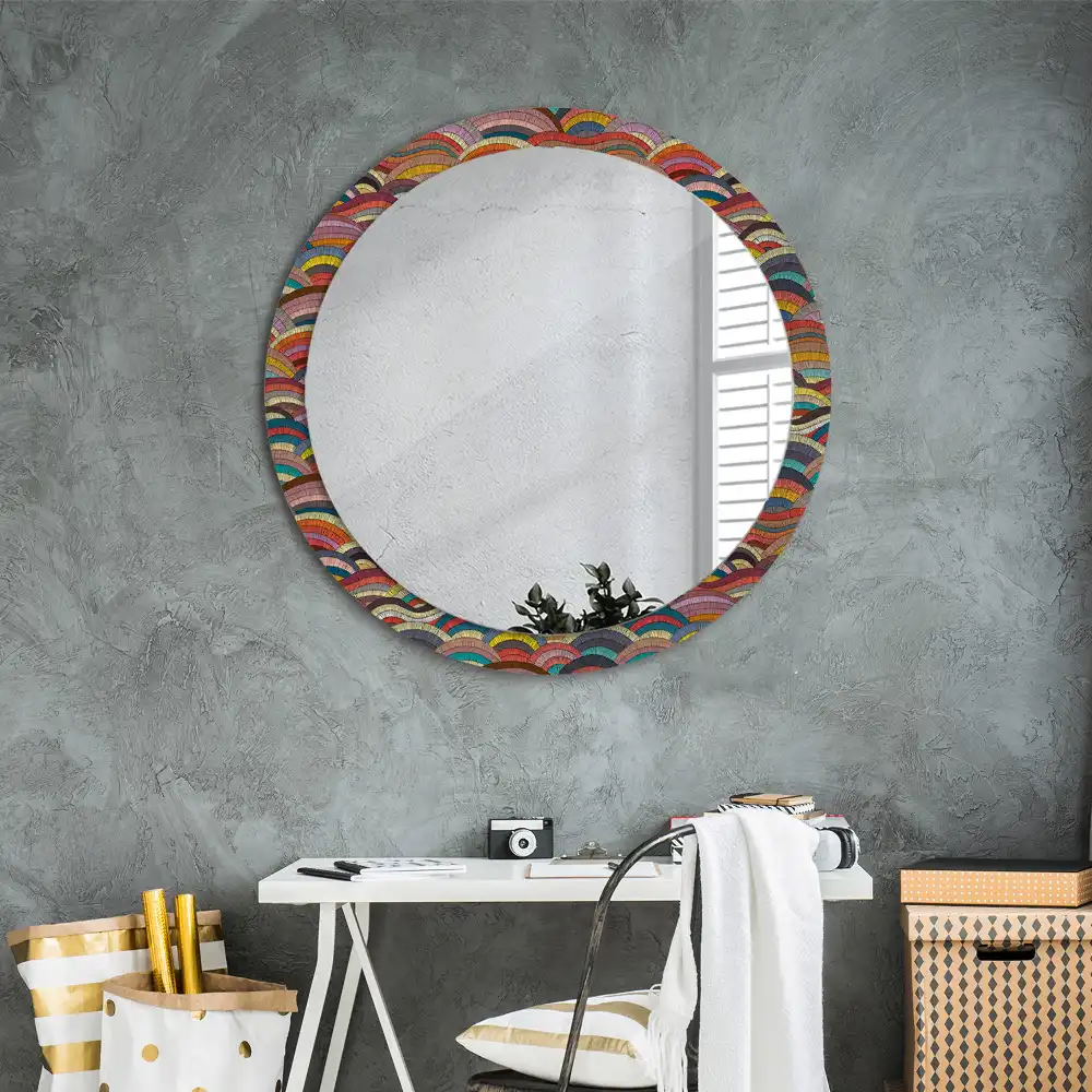 Specchio circolare decoro Ornamento