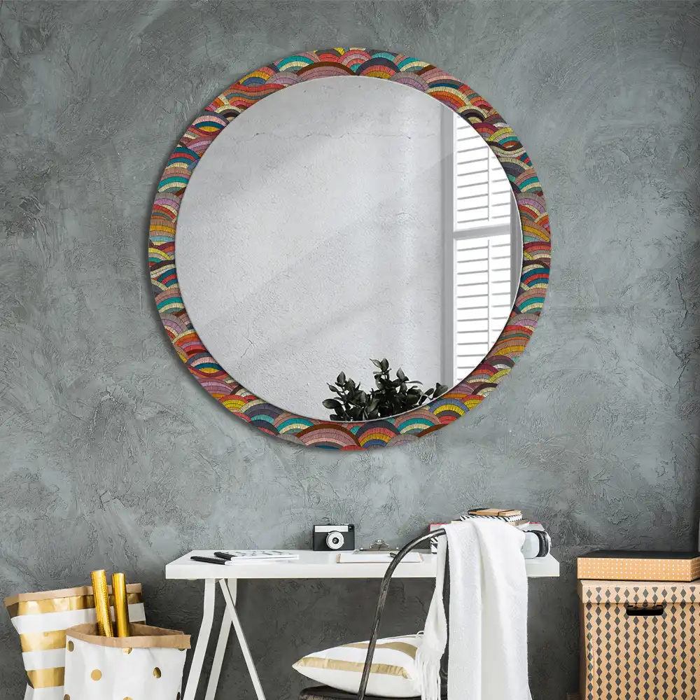 Specchio circolare decoro Ornamento