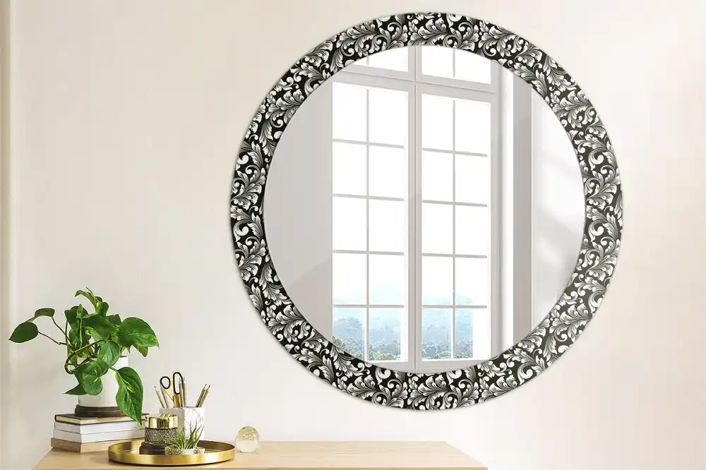 Specchio circolare decoro Ornamento