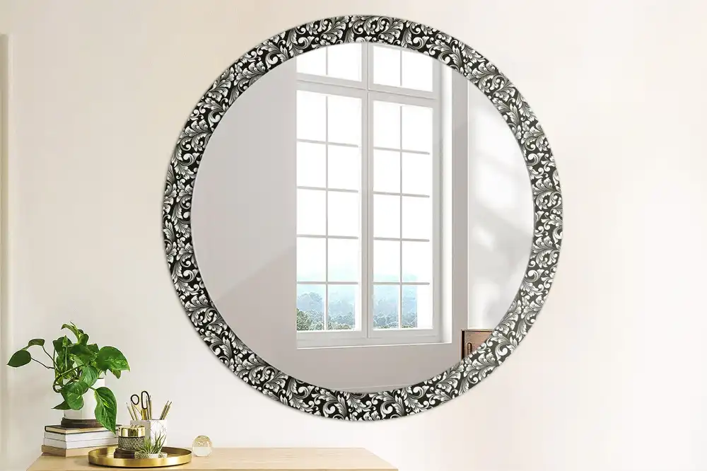 Specchio circolare decoro Ornamento