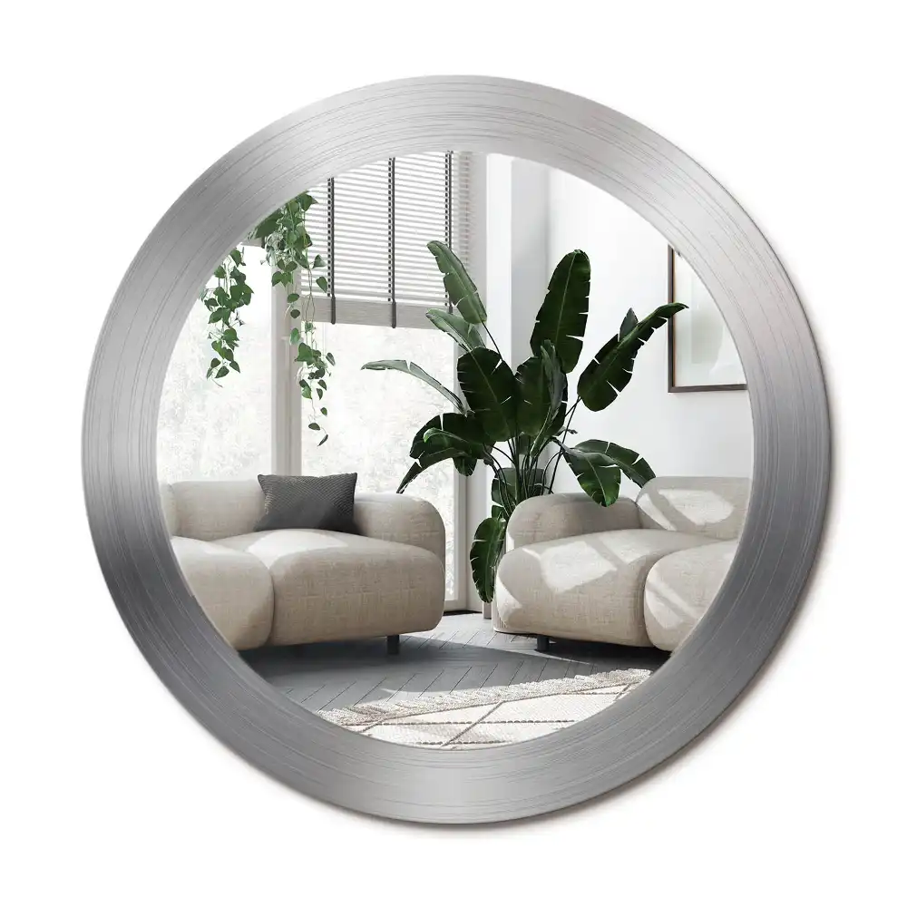 Specchio circolare stampato Metallo imitazione