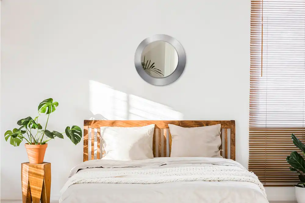 Specchio circolare stampato Metallo imitazione