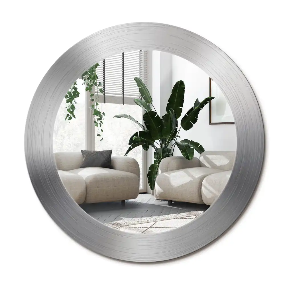 Specchio circolare stampato Metallo imitazione