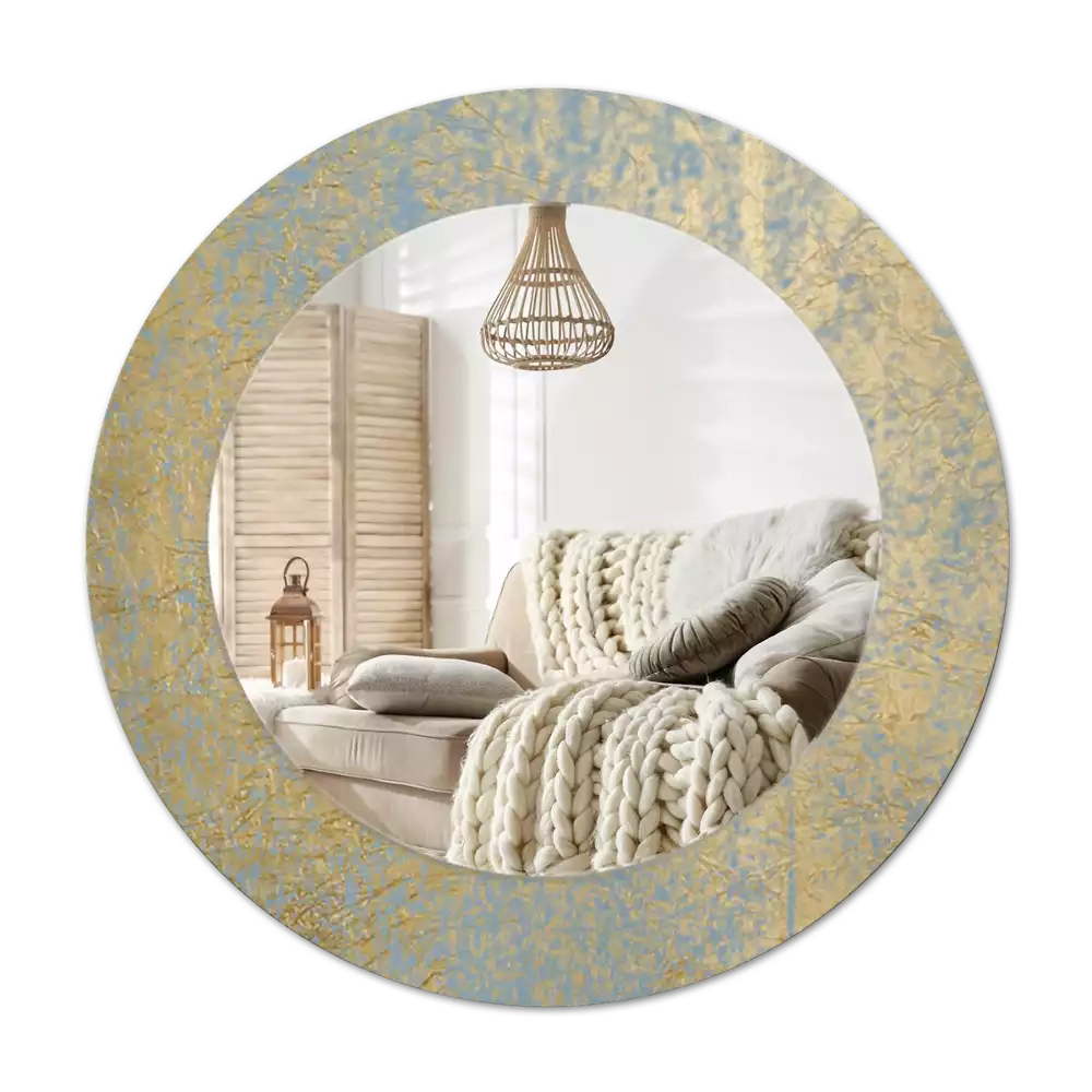 Specchio circolare stampato Modello loft