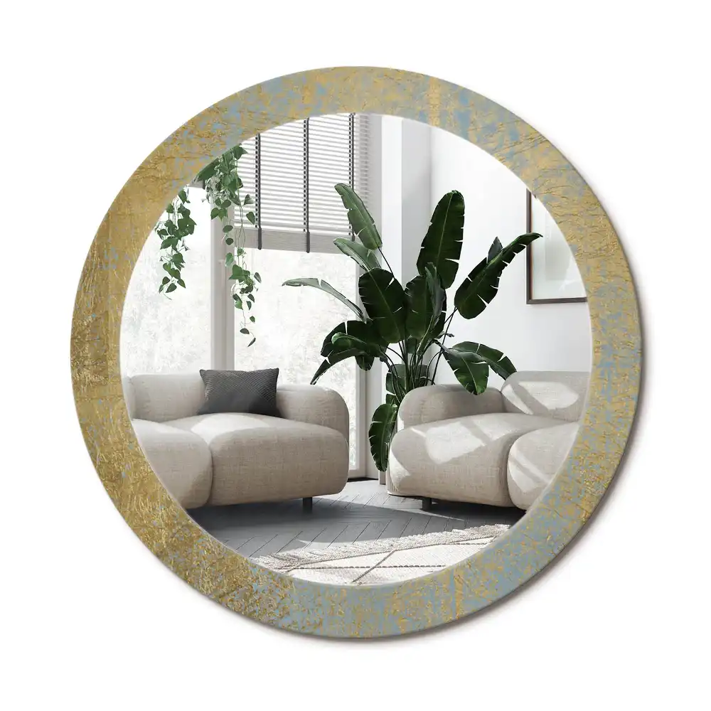 Specchio circolare stampato Modello loft