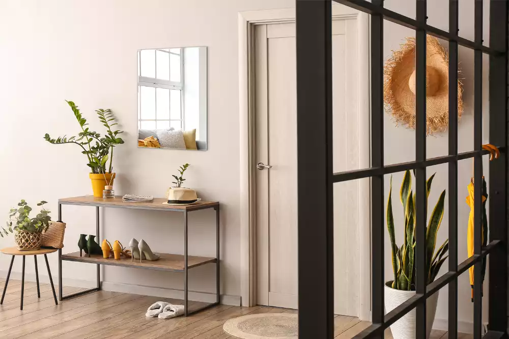 Specchio rettangolare moderno senza cornice