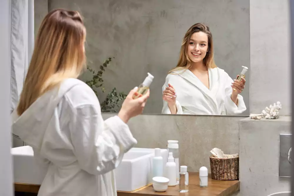 Specchio rettangolare moderno senza cornice