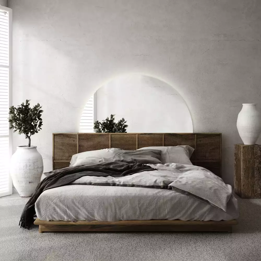 Specchio Semi-Circolare LED accessorio elegante