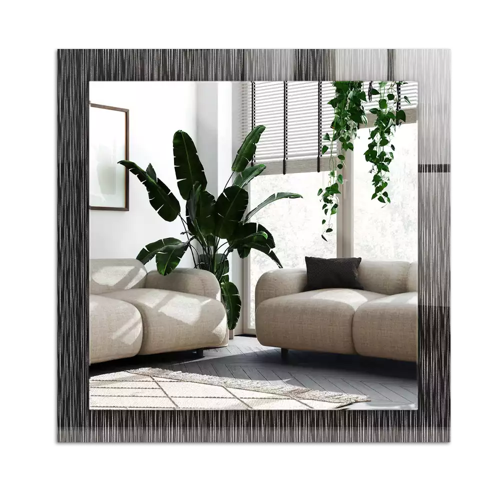 Specchio rettangolare decoro Linee moderne