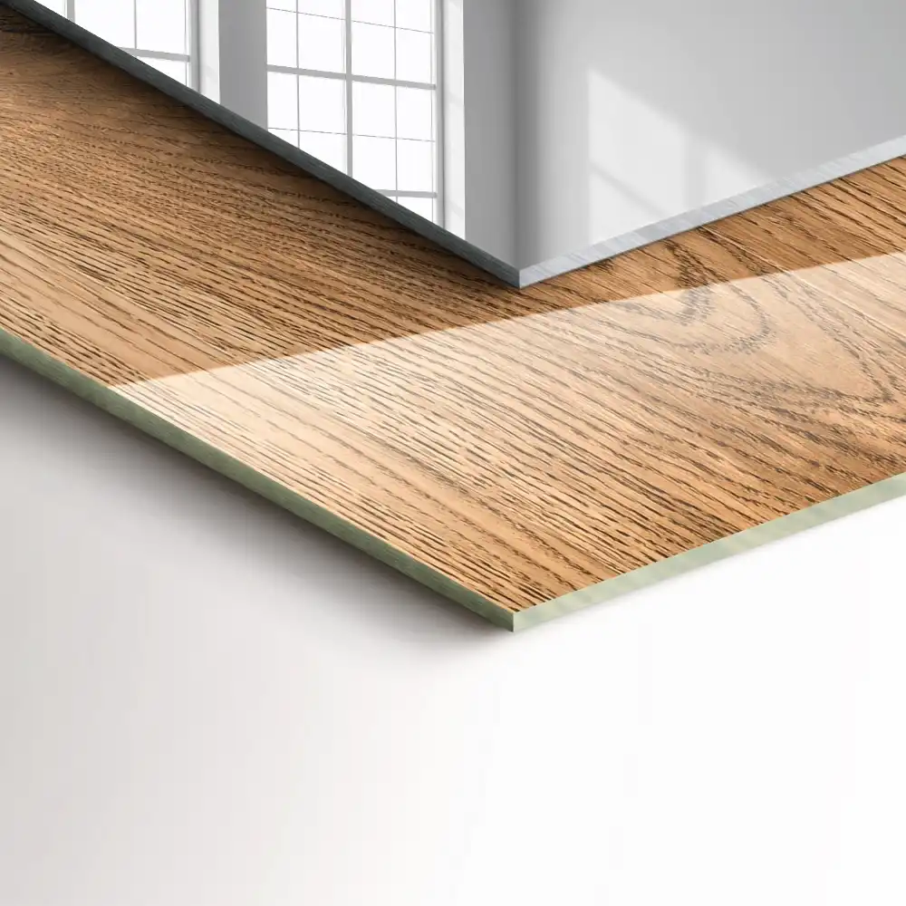 Specchio rettangolare decoro Struttura in legno