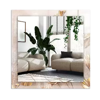 Specchio rettangolare decoro Fiori d'epoca