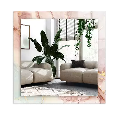 Specchio rettangolare decoro Arte astratta dell'acquerello