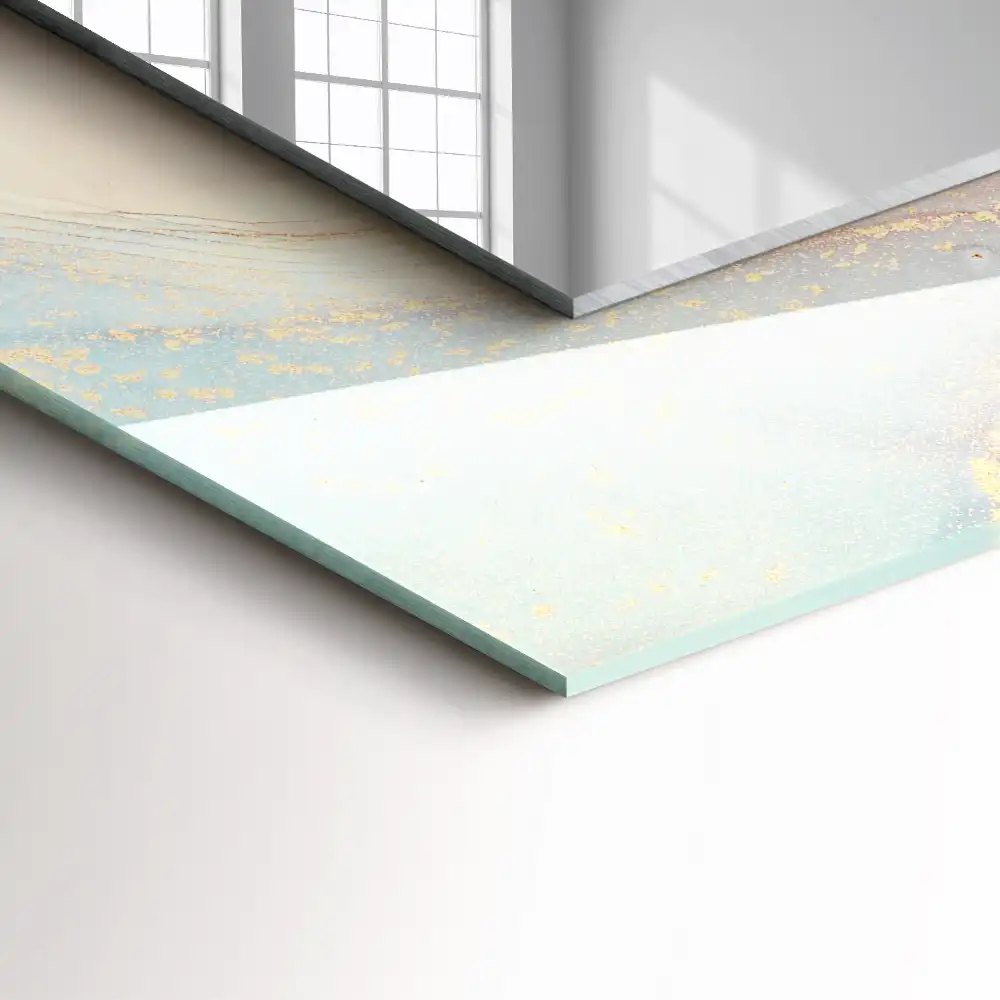 Specchio rettangolare decoro Arte astratta dell'acquerello