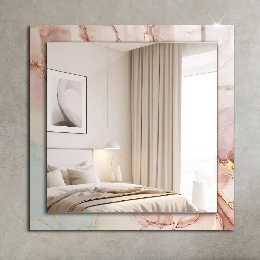 Specchio rettangolare decoro Arte astratta dell'acquerello