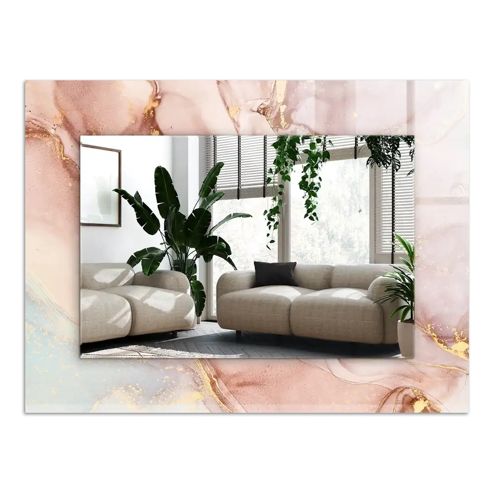 Specchio rettangolare decoro Arte astratta dell'acquerello