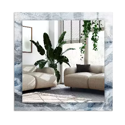 Specchio rettangolare decoro Marmo in tonalità