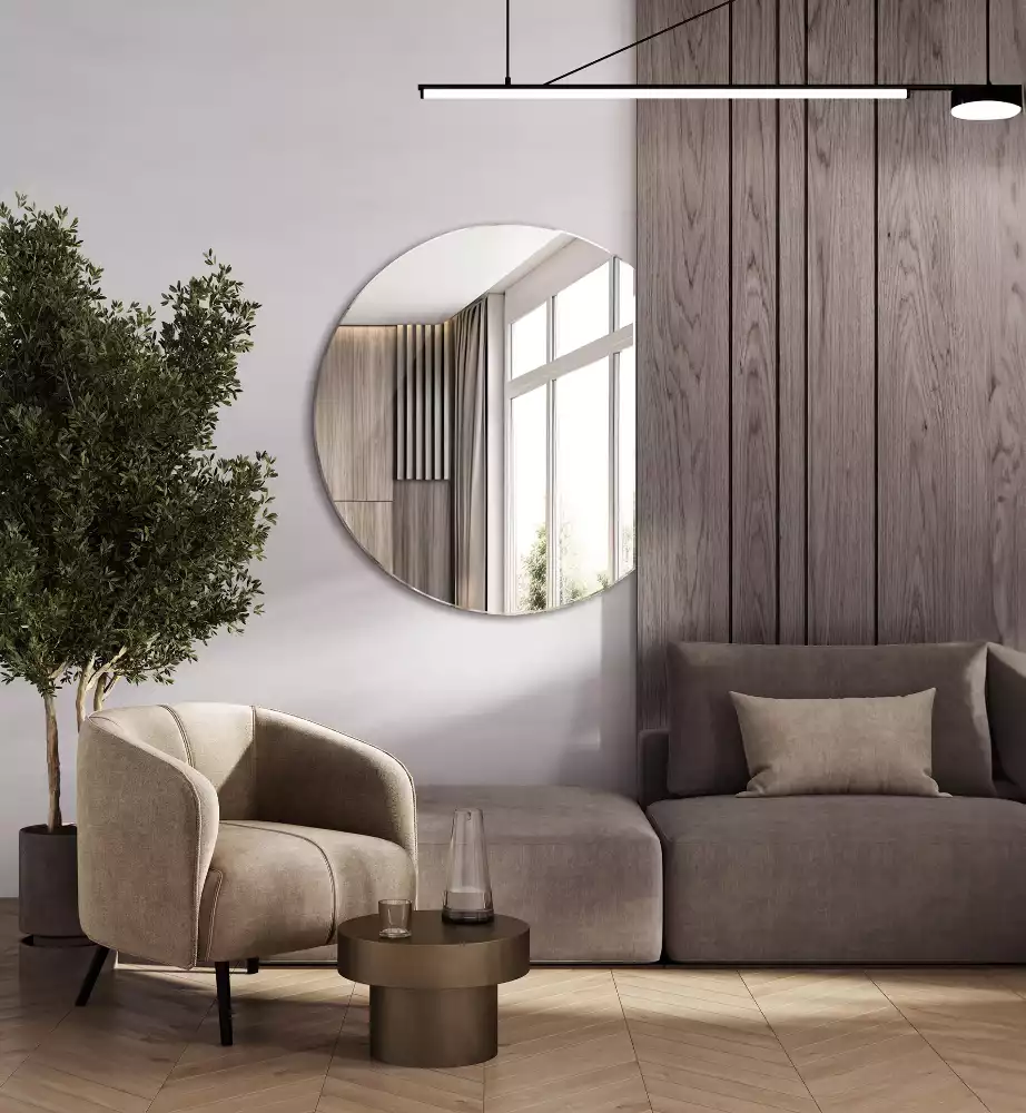 Specchio con tagli particolari accessorio originale