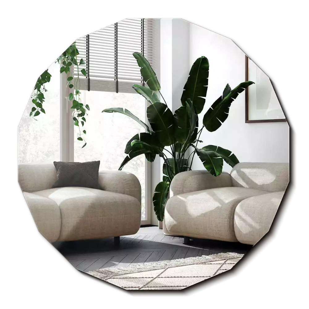 Specchio geometrico design originale