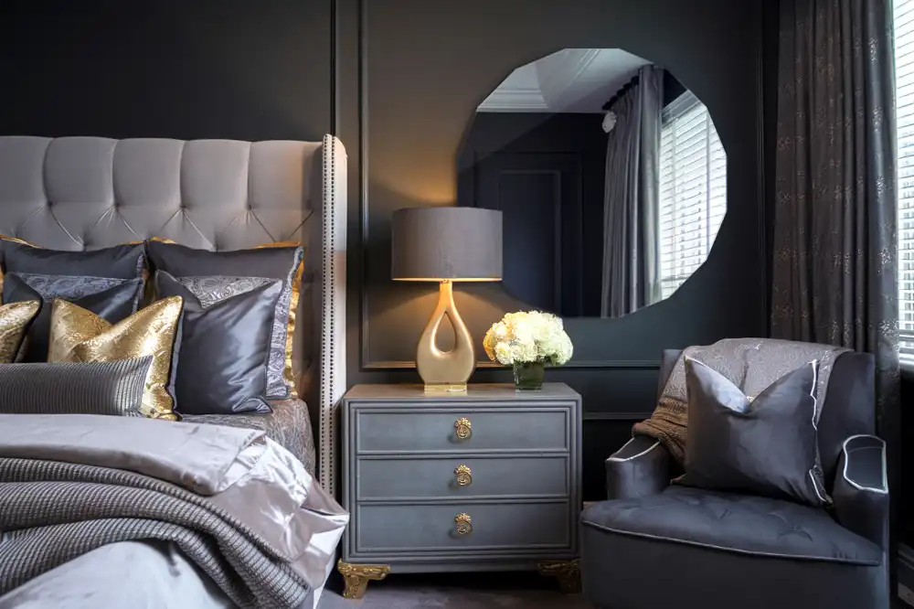 Specchio geometrico design originale