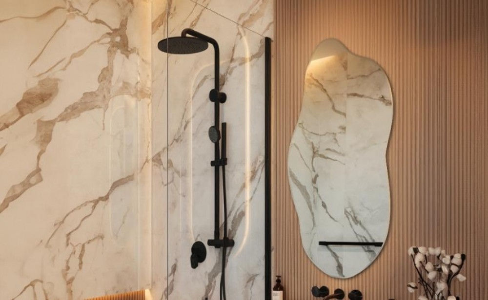 piccolo bagno con doccia